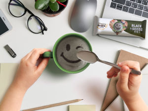 BLACK SEEDS Exp:05/2027 PEPTIDE HAPPY GRAINS快乐谷粮黑种子BIJI HITAM BLACK SESAME HAPPYGRAINS2U*SINCE2015