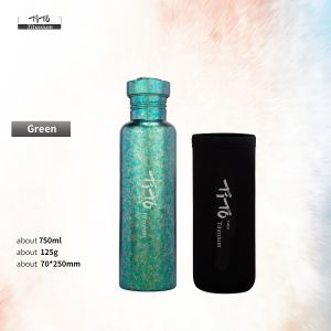 TiTo Full Titanium Camping Water Bottle Sport Running Motivational Cycling Outdoor Ultralight Cup Hiking Drink Mug