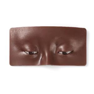 NBANLIKE Mô hình thực tế 3D Bảng thực hành trang điểm Có thể tái sử dụng Chất liệu silicone Da thực hành xăm lông mày Mềm mại Đa năng Miếng đệm tập luyện kẻ mắt Học viện làm đẹp trang điểm