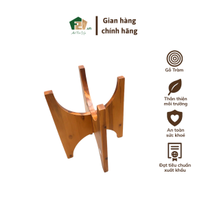 Chân gỗ tràm - Bền chắc thẩm mỹ dùng làm chân kệ chân bàn chân nội thất