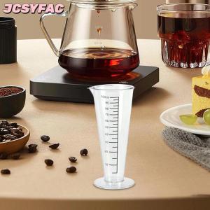 JCSYFAC Cốc đo Acrylic cấp thực phẩm 100ml với quy mô không chứa BPA hoàn hảo cho sử dụng nhà bếp và nhà hàng