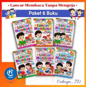 Paket Isi 6 Buku Lancar Membaca Tanpa Mengeja Serba Jaya