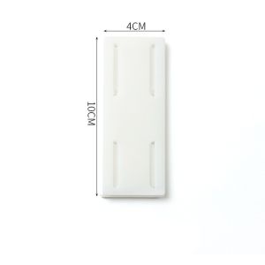 5pcs Power Strip Fixator Self-Adhesive Socket Holder Punch-Free Power Strip Fixer Wall Mount