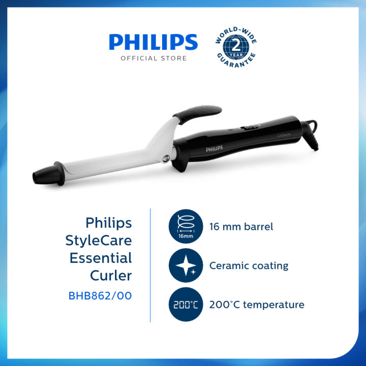 Philips StyleCare Essential Curler BHB862/00 (Hair Curler Fast