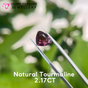 Natural Gemstone Tourmaline 2.17CT Trillion Mix cut Purplish Pink from Sri Lanka