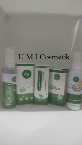 Liz Skincare Paket 5in1 Salep Night Whitening+Serum Darkspot + Wash+Sunscreen+Tnoer + Flek Hitam Melasma Bintik Hitam Wajah PROMO
