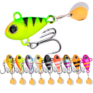 Compacts Metal Fishing Lures With Realistic Swimming Action Rapid Sinking for Various Water Conditions