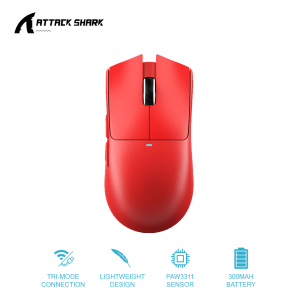 Attack Shark X11SE Gaming Mouse PixArt PAW3311 Gaming Sensor BT/2.4G Wireless Wired
