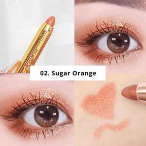 Eyeshadow crayon 2in1 eyeshadow cream shimmer single eyeshadow crayon / eyeshadow glitter highliter crayon