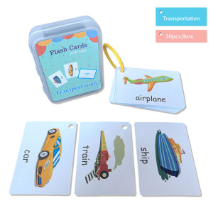 Mumystation Kid toys flashcards educational Preschool alphabet flash cards for toddlers