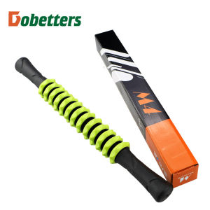 AU Gear-shaped muscle massage roller with rubber-coated teeth for fitness relaxation exercise yoga and fascia massage