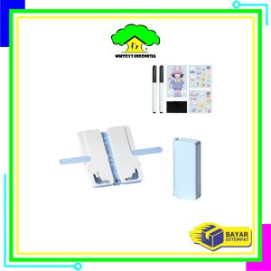 MI-A73 Tempat Pensil 2IN1 Multifungsi dengan Tatakan Buku dan Papan Tulis Praktis / Kotak Pensil