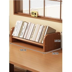 XY ชั้นวางหนังสือตั้งโต๊ะ มาใหม่ เหมาะสำหรับนักเรียน ที่เก็บของในบ้าน ชั้นเก็บของตั้งโต๊ะ ที่วางหนังสือ ชั้นวางหนังสือในห้องนอน YX