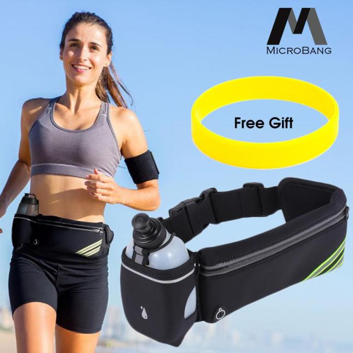 Marathon Dual Pocket Running Bag Trail Running Waist Belt For Phone Unisex  Sport | eBay