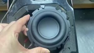 ซับวูฟเฟอร์ CSAUDIO 4.5นิ้ว 50W 4Ω คอยล์เสียงทองแดง ตูดดำ [ส่งฟรี+ขั้วต่อทองแดง]