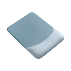 Ergonomic Mouse Pad Mouse Mat with Silicone Wrist Rest Support NonSlip Base Mousepad for Office and Gaming Setups