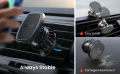 LISEN Magnetic Phone Holder for Car, [Easily Install] Car Phone Holder Mount [6 Strong Magnets] Cell Phone Holder for Car [Case Friendly] iPhone Car Holder Compatible with All Smartphones & Tablets. 