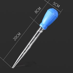 Manual Siphon Aquarium Cleaner Water Changer Dropper Multifuctional Fish Tank Gravel Cleaning Coral Feeder Pipett