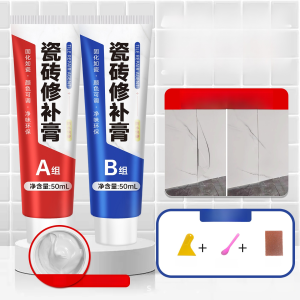 Tile Adhesive Flaky Hole Filler Environmentally Friendly and Odorless Repair Paste Cracks Firmly Bonded