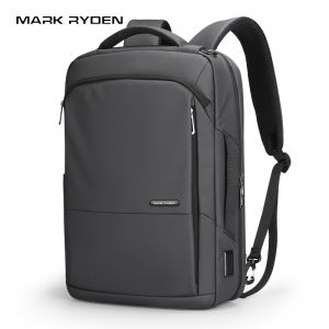 Mark Ryden Travel Backpack Large Capacity Teenager Male Mochila Anti-thief Bag USB Charging 15.6 inch Laptop Backpack Waterproof MR9533