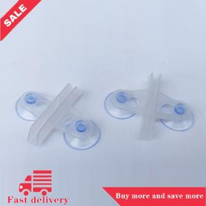 [COD] 2Pcs Aquarium Fish Tank Isolation Clip Partition Plate Glass Clamp Partition Suction Cup Breeding Separation Divider Sheet