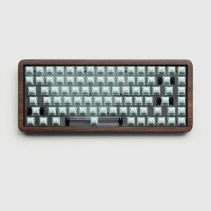 FCWomier WD75 V2 Fuji Mountain 75% Keyboard with QMK/VIA Wood Gaming Keyboard Tri-Mode Wireless Mechanical Custom Key Board RGB Hot Swappable