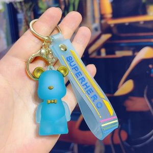 "RGK" Gantungan kunci Beruang galak Teddy Bear keychain tas motor mobil