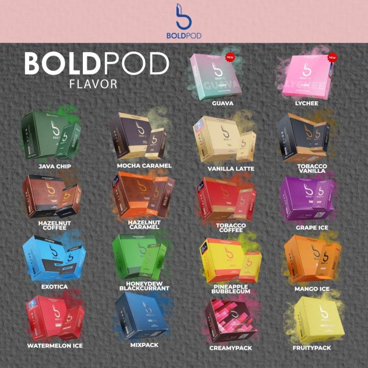 Bold Pod By_BANGSAWAN BOLDPOD FLAVOUR POD CARTRIDGE Lazada