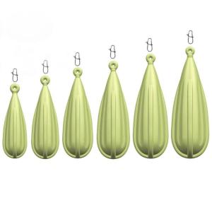 5/6pcs Fishing Practice Plug Soft PVC Baits Casting Plug Different Weights Casting Tool for Kids Improving Casting Skills