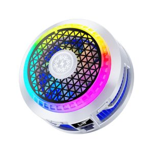Quạt sò lạnh tản nhiệt điện thoại cao cấp TH20 Pro 9V AI kiểm soát nhiệt thông minh Led RGB làm lạnh nhanh không tụt FPS khi chơi game Mobile