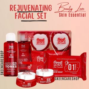 Beauty Love Skin Essentials Rejuvenating Facial Set