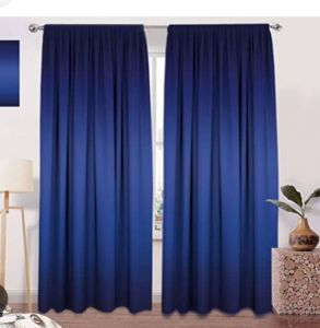 Rod Curtain/Plain window Door Curtain 70inches/80n inches length tela po eto