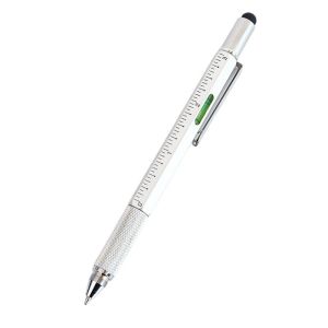 ZG285 Tua vít mini Bút công cụ đa chức năng Thước đo 7 trong 1 Bút cảm ứng màn hình Bút cảm ứng điện dung Có thể tháo rời Bút bi Dành cho máy tính bảng và điện thoại