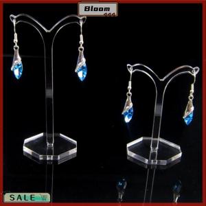 Follow Get New[Bloom Z] Acrylic Stud Dangle Earrings Display Rack Stand Jewelry Hanger Organize Holder