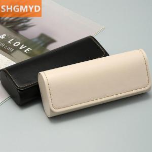 [COD] SHGMYD PU Leather Glasses Case Portable Men Women Sunglasses Optical Glasses Storage Box Anti-Pressure Eyeglasses Bag Accessories