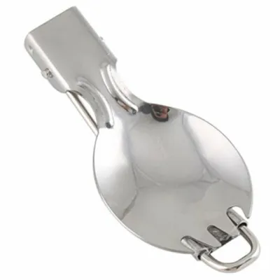 KNIFEZER Stainless Steel Foldable Spoon and Fork / Sendok Garpu Lipat - SVGF2
