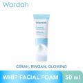 FACIAL WASH Wardah LIGHTENING - Varian WHIP Foam / Micellar Gentle Wash / Gentle Exfoliator Scub Ukuran 100 ml / 50 ml - Biru Sabun Cuci Muka Pembersih Pencuci Wajah Cleanser Pemcuci Face Wash Cleansing Foam Ukuran Besar Kecil Ligtening Ligh tening Fasial. 