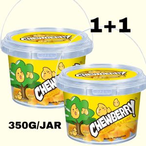 B1T1 CHEWBERRY Mango Jelly Cubes 350g (90-96pcs) Bucket - Sugar Coated Juicy Gummy Candy Soft Candy for Snack Time & Parties Prefect for Gift and Party Lootbag Pangtindahan Wholesale