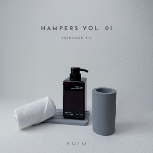 KOTO The Bathroom kit / Hampers Vol. 01 / Hampers Natal dan Tahun Baru / Gift / Souvenir / Toothbrush Holder / Tatakan Botol Sabun
