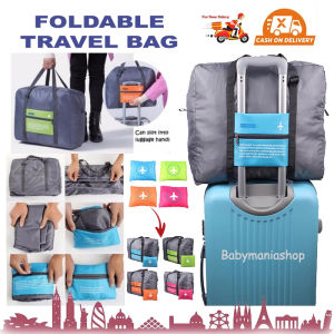Tas Travel Lipat / Foldable Travel Bag / Koper Hand Carry Luggage Organizer Extension Koper Babymaniashop