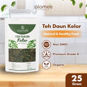 ALAMEE Moringa Tea Teh Daun Kelor Herbal Alami Flower Asli Kering Organik 25gr
