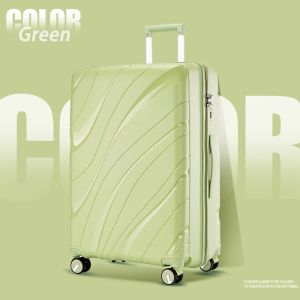 New 20 Inch Silent Universal Wheel Suitcase High Capacity Password Lock Travel Box Student Boarding Luggage