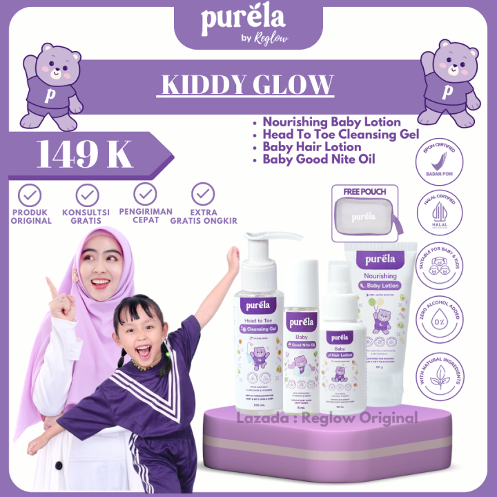 PURELA Skincare Baby & Kids By Reglow dr. Shindy Putri Original | Lazada  Indonesia