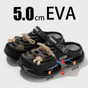 Free Shipping Baotou Slippers Suitable For Summer Wear Non-Slip Breathable Ideal For Driving Beach And Casual Occasions MenS Style Versatile And Easy To Match With Any Outfit