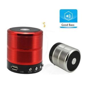 ลำโพงบลูทูธ รุ่น WS887 เสียงดัง พกพา สบาย คละสี ลำโพงไร้สายแบบพกพา รองรับไฟล์เพลง MP3 ผ่านช่อง USB และ MicroSD น้ำหนักเบา พกพาได้สะดวก สบาย
