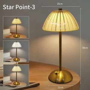 Nordic Crystal Table Lamp for Bedroom3 Color Dimmable Cordless LampRechargeable Gold Crystal Bar Table LampMini Battery Powered Desk LampCrystal Night Light for KidsTouch Lamps for Nightstand Dorm Hotel Room Outdoor Bar