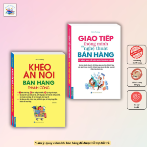 Sách - Combo 2C Giao Tiếp Thông Minh Và Nghệ Thuật Bán Hàng + Khéo Ăn Nói Bán Hàng Thành Công