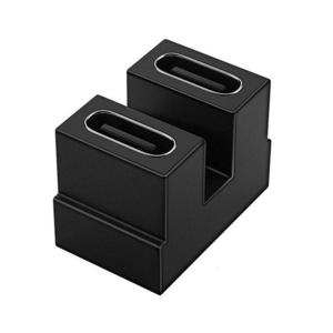 Nhỏ gọn Type-C adapter đực sang cái Extender chuyển đổi 40gbps công cụ chuyển đổi dữ liệu Loại C kết nối Type-C Adapter