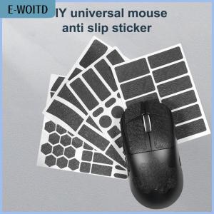 【E-WOITD】 DIY Mouse Non Slip Sticker Universal Sweat Resistant Anti Slip Mouse Sticker For GPW 4 3 Razer X-Raypad Mouse Grip Tape
