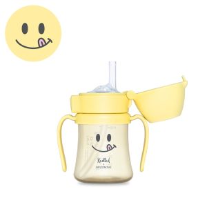 [Authorized Distributor] LIMITED EDITION Grosmimi X Knotted PPSU Smile Straw Cup (200/300ml)